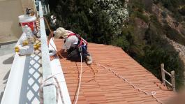 איטום גג רעפים שבוצע ע"י חברת "קובי סנקר שיפוצים"